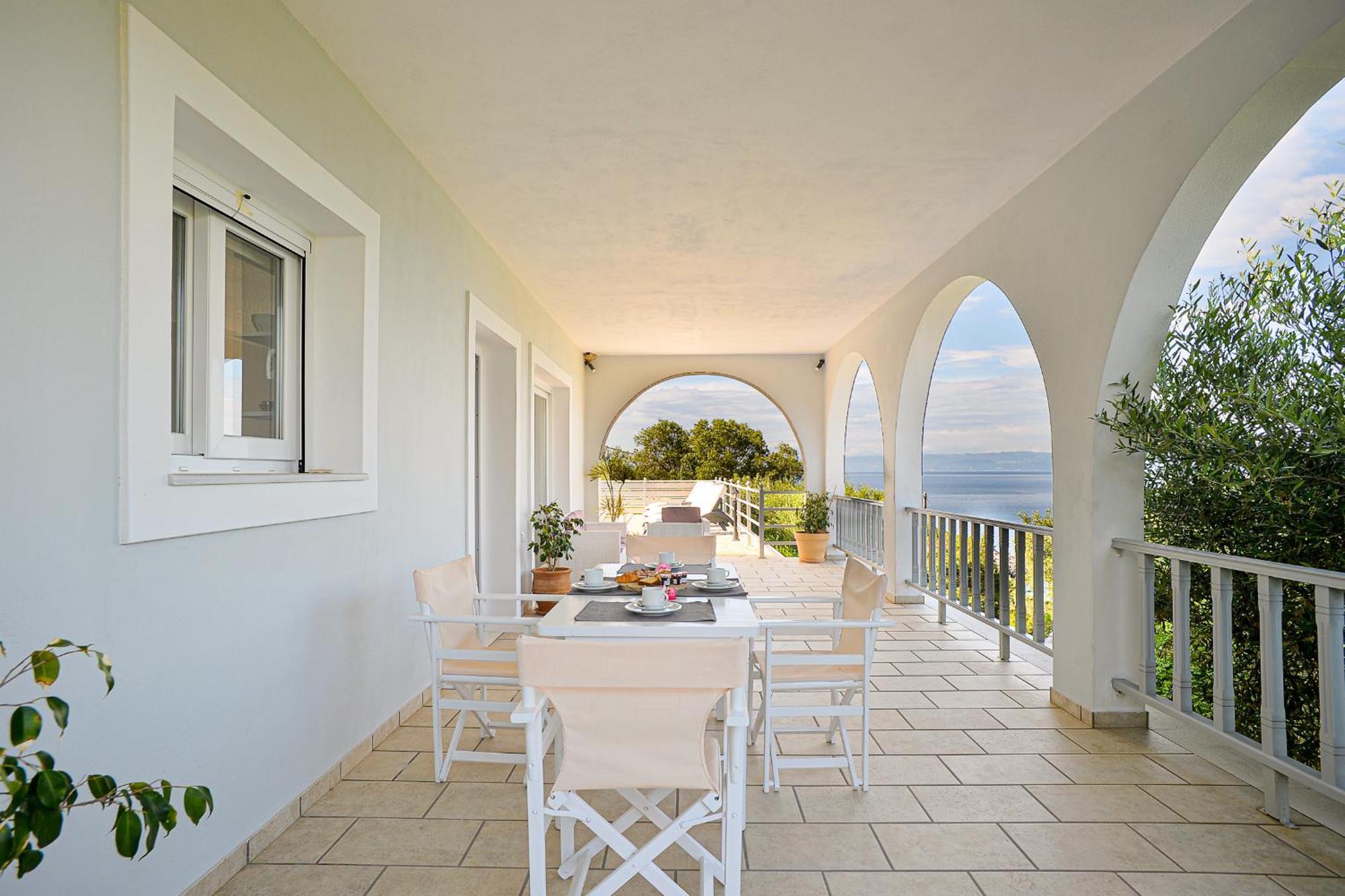 Porto Ozias Lioniskari Seaviews - Paxoi'S Private Pool Oasis 빌라 외부 사진